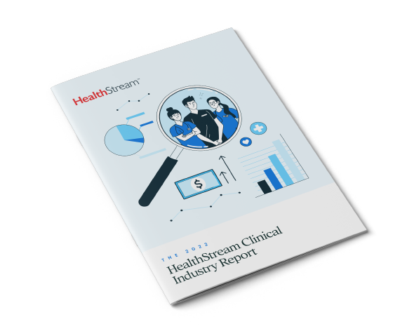 2022 HealthStream Clinical Industry Report Cover