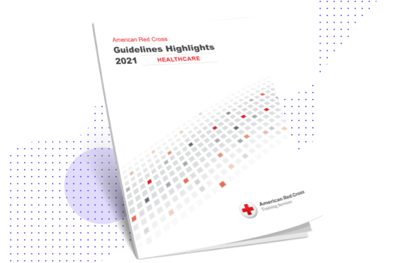 American Red Cross Guidelines Highlights Report cover graphic