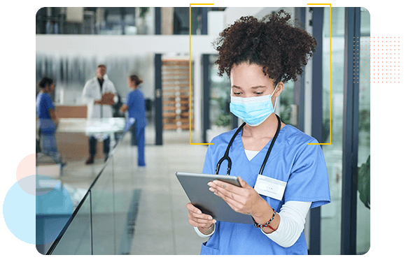 Checklist Hero Update-Nurse on Tablet