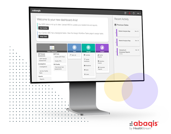 Abaqis by HealthStream product screenshot