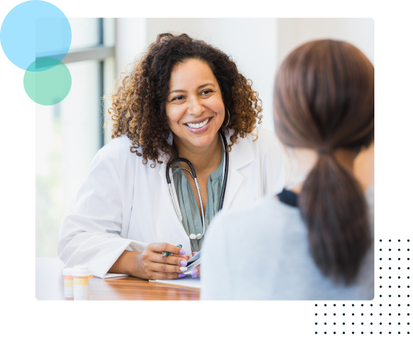 Physician Looking at Patient - HealthStream