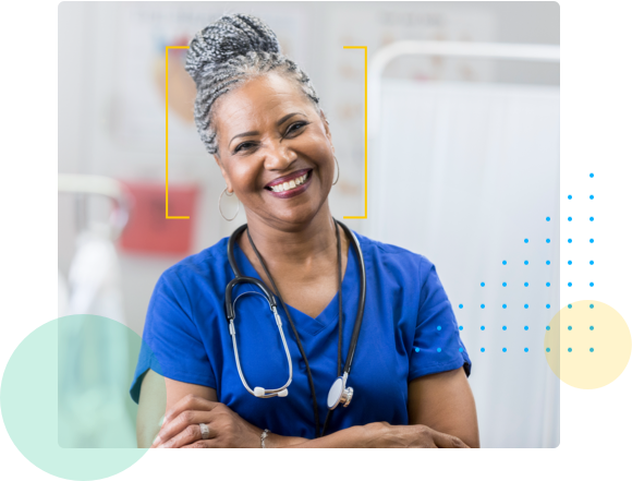 Resilience in Healthcare HealthStream - Happy nurse