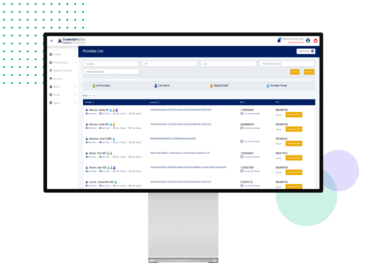CredentialMyDoc - HealthStream